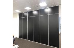 China Anodized Aluminum 6063-T6 Track Soundproof Operable Classroom Partition Wall supplier