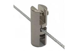 China New Hot Selling Item Display Fixture Glass Clamp For Cable Display System supplier