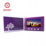 7 inch Invitation Lcd Screen Greeting Card 1500Amh 1024*600P