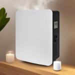 Peaceful Environment Commercial 5000m3 Metal Aroma Diffuser W32*D16*H39.5cm Lay Flat/Wall-mounted Less Than 35dB Noise Level for sale