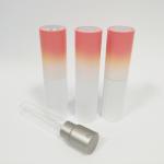 8ML Aluminum Shell Gradient Color Refill Spray Bottle With Glass Inner Bottle for sale