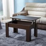 E1 MDF PVC Multifunctional Folding Lift Table 80cm Length for sale