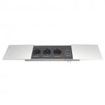 Furniture Sliding Cover Hidden Mounted Table Data Socket