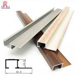 Polished Aluminium Stair Nosing Edge Trim Stair Edge Protectors With Rubber for sale