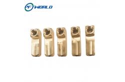 China Custom Brass Parts Milling Turning Service Plating CNC Machining supplier