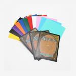 50 / 60 / 100 Pcs Black Card Sleeves Toploaders For Trading Card Sealing Handle Top Open for sale