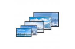 China 65 Inch Black Frame Interactive Touch Screen Whiteboard With 1x10W Speakers supplier