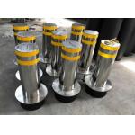 PLC control Anti Collision Electric Hydraulic Rising Bollards For Driveways