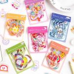 Offset Printed Pvc Cartoon Sticker Sheet 50 Sheets/Pack for sale