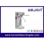 Full Automatic Counter Tripod Turnstile Gates , Pedestrian Security Gate DC 12V for sale