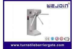 China Full Automatic Counter Tripod Turnstile Gates , Pedestrian Security Gate DC 12V supplier