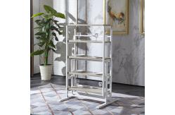China Kitchen Baking Varnish Pure Metal 140cm Width Convertible Shelf Table supplier