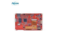 China 480x272 HMI LCD Display 4.3 Inch Resistive Touch Display 4 pin supplier