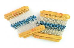 China 1% Tolerance Metal Film Resistor Electronic Components 30 Values 100g supplier