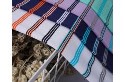China Breathable And Environmentally friendly and healthy ​Striped Material Fabric For T-Shirt supplier