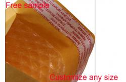 China Self Sealing Kraft Padded Mailers Bubble Envelopes High Security For Packing supplier