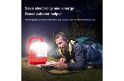 China Outdoor Solar USB Rechargeable LED Camping Lamp Dimming Camping Lights IP55 supplier