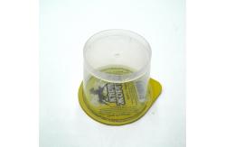 China 80ml pp plastic cup for yogurt with foils lid supplier