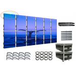 Complete LED Video Wall System P3.91 LED Display 500mmx500mm Stage Backdrop Indoor LED Screen for sale