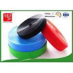 Colorful Hook And Loop Rolls / Soft Heavy Duty Hook And Loop for sale