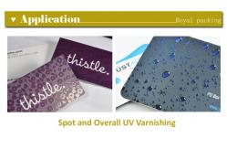 China 1060mm 80g Sheet Paper Waterbased UV Varnish Spot Coating Machine supplier