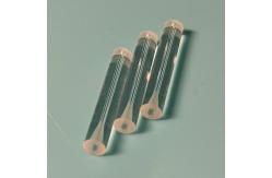 China 2x0.25x12mm Flared End Quartz Glass Tube For Optical Fiber Protection supplier