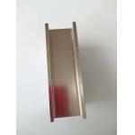 Oval Anodized Aluminum Profiles  Normal Length 6m Rectangle Shape
