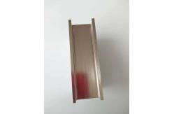 China Oval Anodized Aluminum Profiles  Normal Length 6m Rectangle Shape supplier