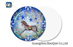 China Whirligig Horse Pattern 3d Printing Business Cards Plsatic PET / PP Material supplier