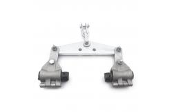 China Long Span Double ADSS Anchor Clamp Reliable Double Suspension supplier