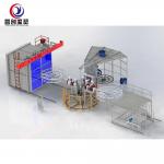 Electric Rotary Moulding Machine with PLC Control System for producing Rides for sale