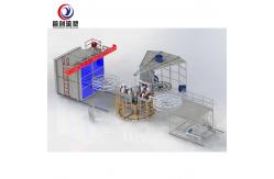 China Electric Rotary Moulding Machine with PLC Control System for producing Rides supplier