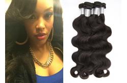 China 5A Virgin Peruvian Hair Extensions , 14 Inch 32 Inch Deep Wave Hair supplier