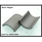 Customized IATF 16949 Ferrite Segment Magnet Wiper Ferrite Motor Magnets for sale