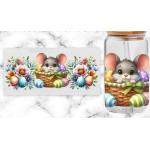 Removable Adhesive 0.1mm Decal UV DTF Tumbler Wraps Waterproof