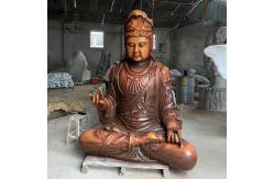 China Guanyin Bodhisattva Bronze Buddha Statue Kuan-yin Avalokitesvara Sculpture Buddhism Religious Figure Large supplier
