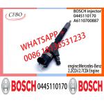 BOSCH injetor 0445110170 0445110171 Common Rail fuel Injector A6110700887 A6110701287 A6120700487 for Mercedes-Benz for sale