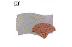 China 100x110mm Pattern Wood Graining Rubber Graining Painting Tool Heatproof supplier