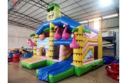 China Custom Alliance Unicorn Inflatable Bouncy Castle PVC Tropical Jumping Castle supplier