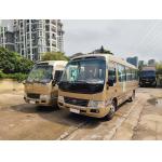 1 Door Used Toyota Bus Manual Transmission 10-23 Seats Coaster Model for sale