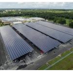 Double Row Solar Car Parking SS304 Carport Solar Mounting Structure Waterproof Adjustable Metal PV Panel Support System for sale