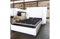 China Raycus 15000W Fiber Laser Cutting Machine Raytools With Exchange Table supplier