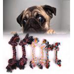 Bite Resistant 30cm Cotton Dog Rope Toys for sale
