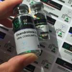 Adhesive Scratch Sticker Custom Printed Label Holographhic 10ml For Muscle Develop vial for sale