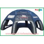 Customized Large Inflatable Camping Tent , Oxford cloth / pvc tarpaulin Cube Tent for sale