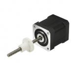 42LHS1204E-210 50N Force 2 Phase Nema17 External Nut Hybrid linear Stepper Motors Linear Acuators for sale