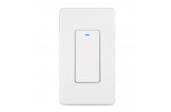 China Wall Mounted Smart Wireless Switch 10A For IOS / Android Devices supplier