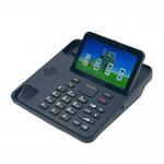 Black Android LTE Fixed Wireless Landline 4G SIM Network Video Phone for sale