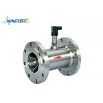 Micro Liquid Turbine Flow Meter Sensor IP65 / IP68 Protection For Food Industry for sale