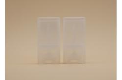 China Transparent Oval Lip Balm Containers Screw On Cap OEM / ODM Stable Performance supplier